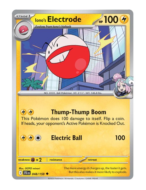 Iono's Electrode #48/159 - Journey Together