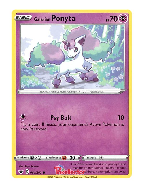 Galarian Ponyta #81/202 - Sword & Shield Base