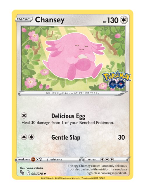 Chansey #51/078 - Pokemon GO