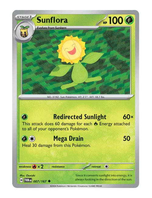 Sunflora #007/167 - Twilight Masquerade