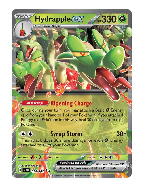 Hydrapple ex #14/142 - Stellar Crown