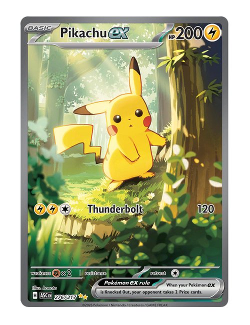 Pikachu ex #276/150 - Ascended Heroes