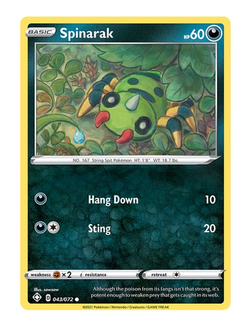 Spinarak #43/073 - Shining Fates