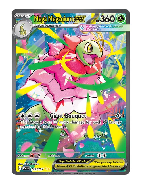 Mega Meganium ex #272/217 - Ascended Heroes