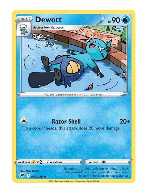 Dewott #42/189 - Astral Radiance