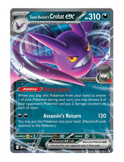 Team Rocket's Crobat ex #122/182 - Destined Rivals