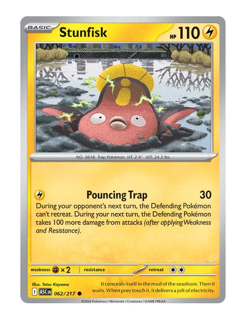 Stunfisk #062/217 - Ascended Heroes