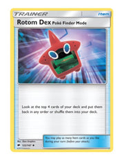 Rotom Dex: Poke Finder Mode #122/147 - Burning Shadows