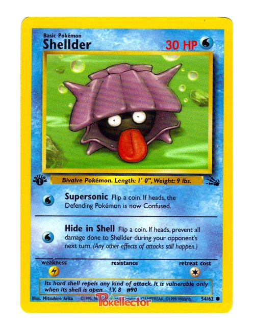 Shellder #54/062 - Fossil