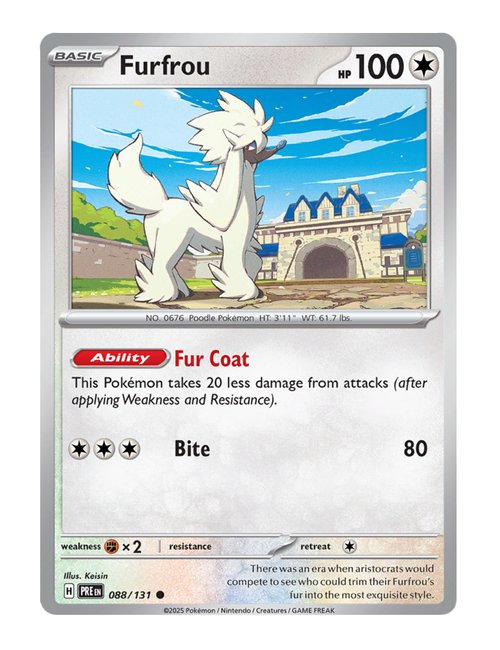 Furfrou #088/181 - Prismatic Evolutions