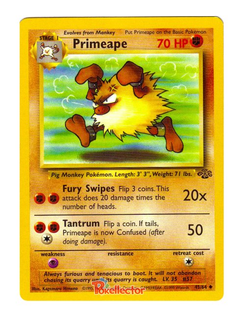 Primeape #43/064 - Jungle