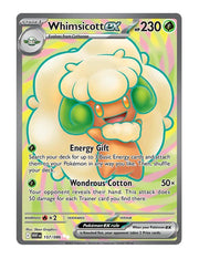 Whimsicott ex #157/130 - White Flare