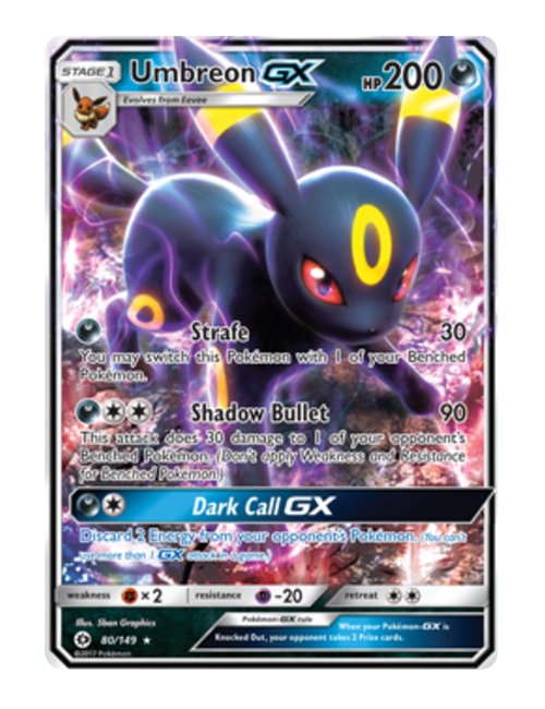 Umbreon GX #80/149 - Sun & Moon Base