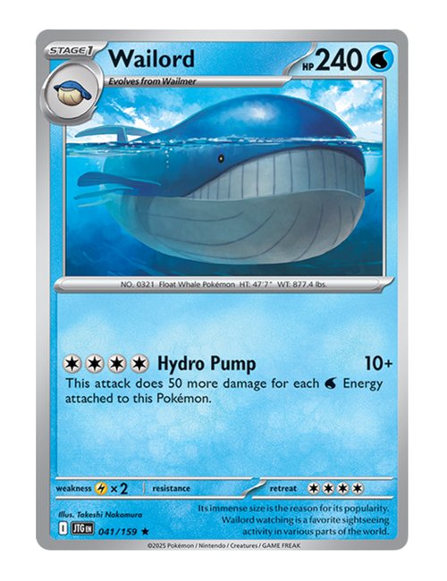 Wailord #41/159 - Journey Together