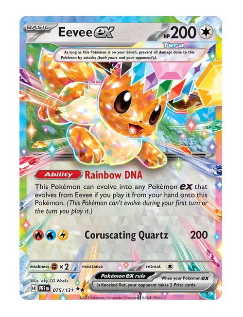 Eevee ex #075/181 - Prismatic Evolutions