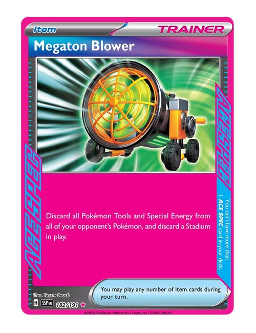 Megaton Blower #182/191 - Surging Sparks
