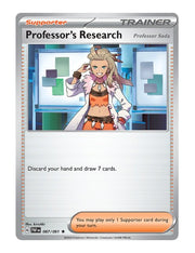 Professor's Research [Professor Sada] #087/091 Holo - Paldean Fates