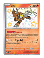 Entei #112/091 - Paldean Fates