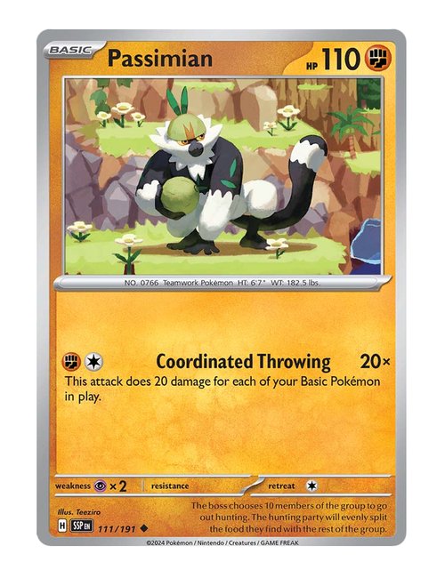 Passimian #111/191 Reverse Holo - Surging Sparks