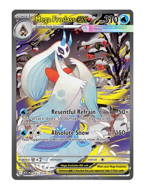 Mega Froslass ex #275/217 - Ascended Heroes