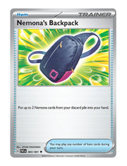 Nemona's Backpack #083/091 Reverse Holo - Paldean Fates