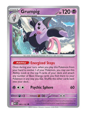 Grumpig #063/175 Reverse Holo - Mega Evolution