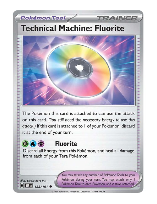 Technical Machine: Fluorite #188/191 - Surging Sparks