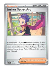 Janine's Secret Art #112/181 Reverse Holo - Prismatic Evolutions