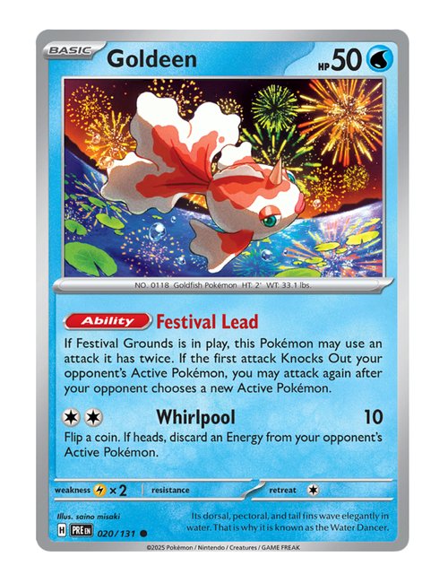 Goldeen #020/181 - Prismatic Evolutions