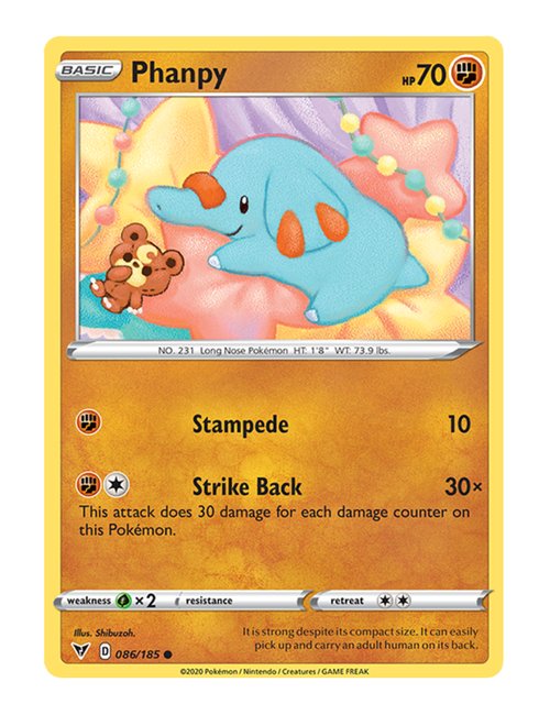Phanpy #086/185 - Vivid Voltage