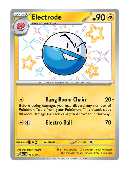 Electrode #134/091 - Paldean Fates