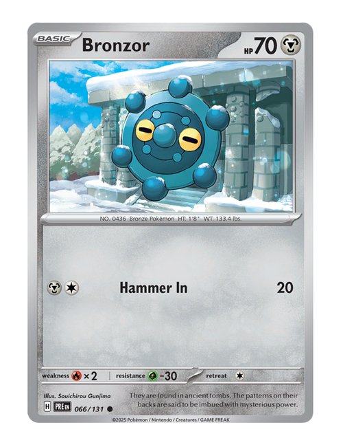 Bronzor #066/181 - Prismatic Evolutions