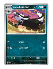 Galarian Linoone #131/217 Reverse Holo - Ascended Heroes