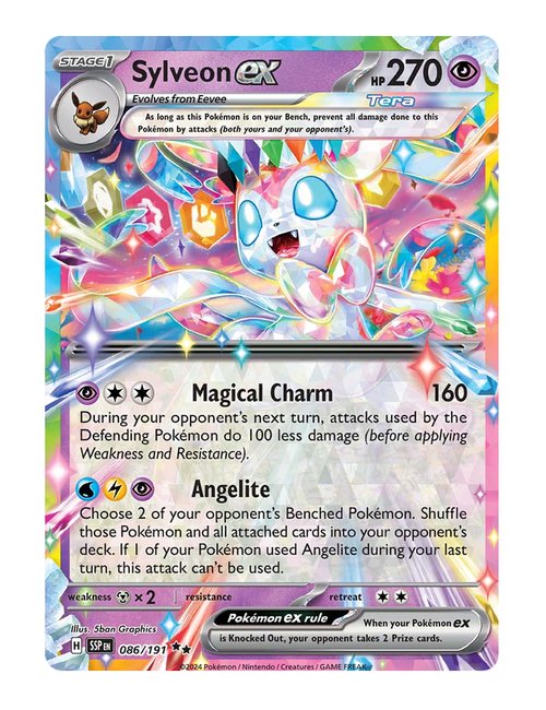 Sylveon ex #086/191 - Surging Sparks