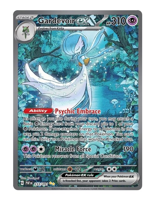 Gardevoir ex #233/091 - Paldean Fates
