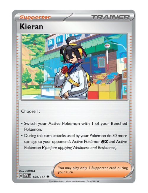 Kieran #154/167 - Twilight Masquerade