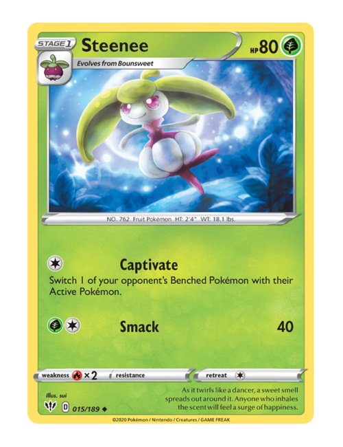 Steenee #15/189 - Darkness Ablaze