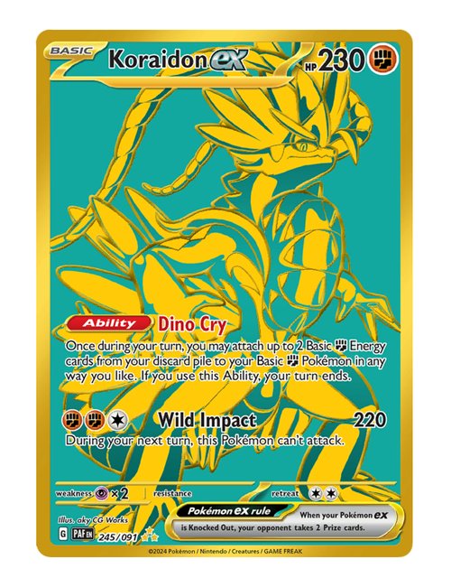 Koraidon ex #245/091 - Paldean Fates