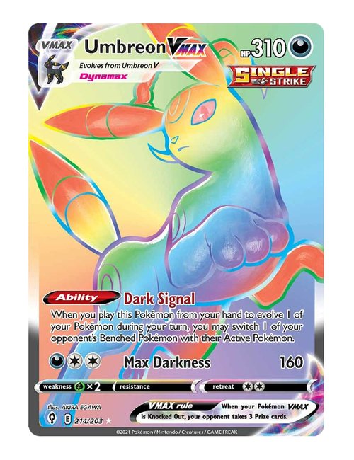 Umbreon VMAX #214/203 - Evolving Skies
