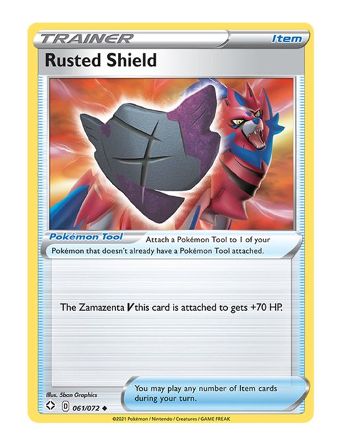 Rusted Shield #061/073 - Shining Fates