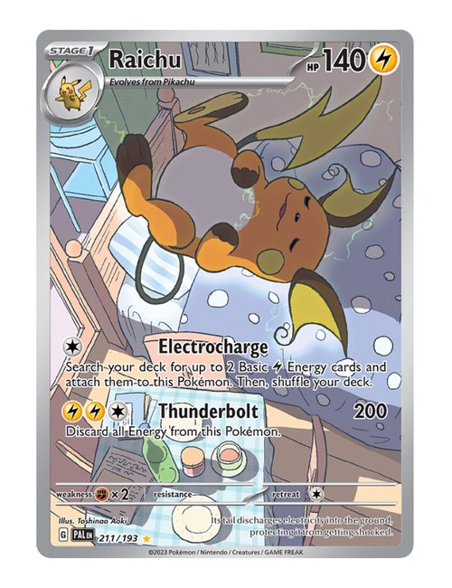 Raichu #211/193 - Paldea Evolved