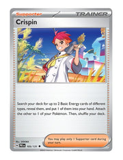 Crispin #105/181 - Prismatic Evolutions