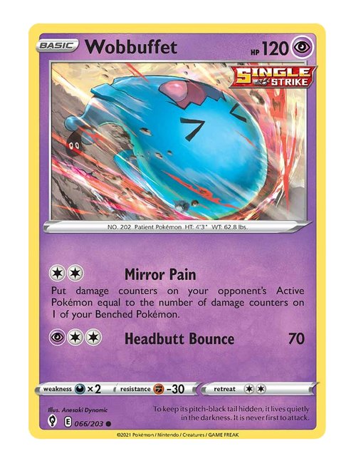 Wobbuffet #066/203 - Evolving Skies