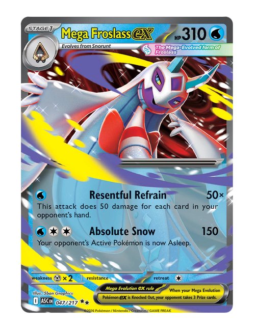 Mega Froslass ex #047/217 - Ascended Heroes