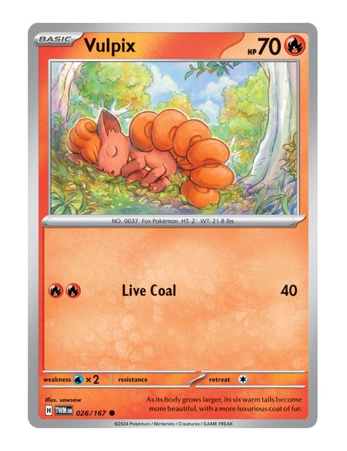 Vulpix #026/167 - Twilight Masquerade