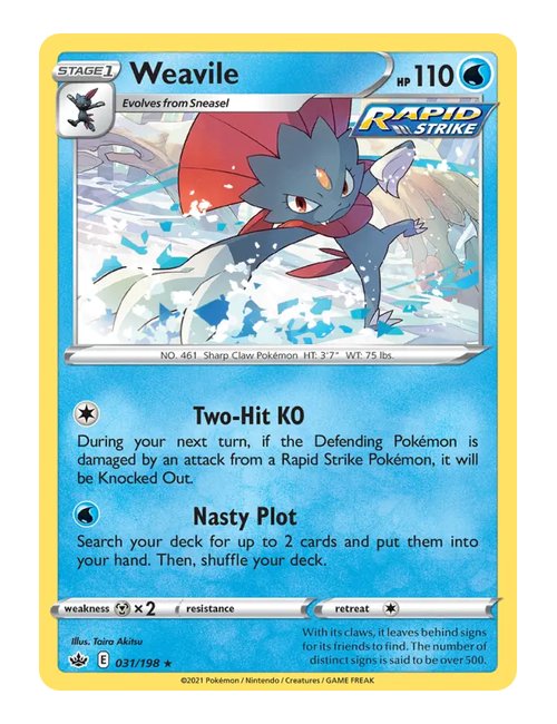 Weavile #31/198 - Chilling Reign