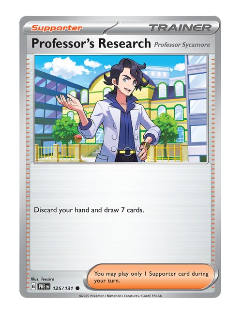 Professor's Research [Professor Sycamore] #125/181 - Prismatic Evolutions