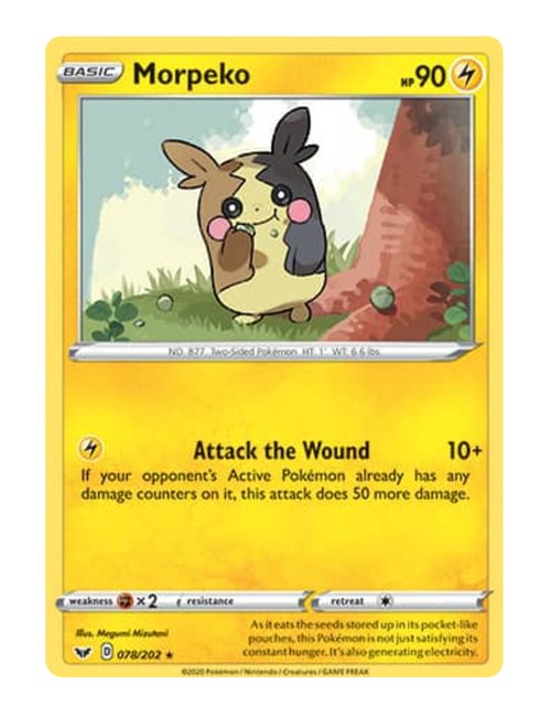 Morpeko #78/202 - Sword & Shield Base
