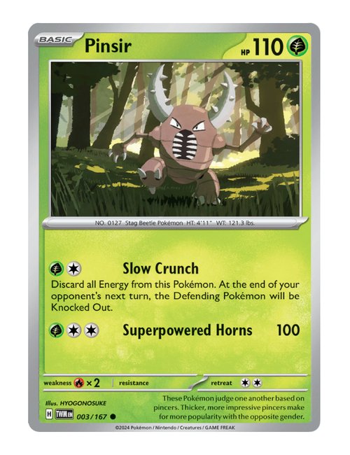 Pinsir #003/167 - Twilight Masquerade