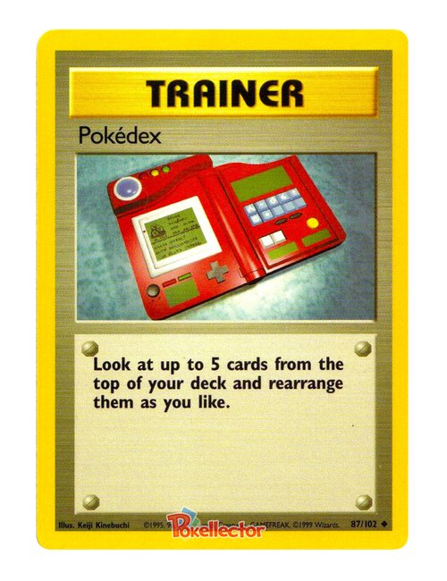 Pokedex #87/102 - Base Set